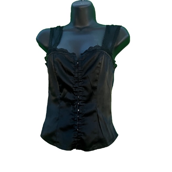 HeartSoul Black Corset Camisole (Small) - Picture 1 of 3